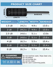 Load image into Gallery viewer, Adjustable Ankle Weights 1-5 LBS Pair with Removable Weight for Jogging, Gymnastics- Black
