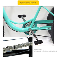 Load image into Gallery viewer, White, Adult Tricycle Fat TIRE, 3-Wheels Cruiser Bicycle with Big Basket, Bikes for Recreation, Shopping
