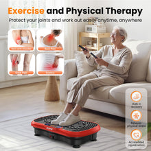 Load image into Gallery viewer, AXV Vibration Plate Fitness Platform Exercise Machine Vibrating Shaking Full Body Shaker Workout Vibrate Stand Shake Board Sport for Weight Loss Fat Burner for Gym Home Office
