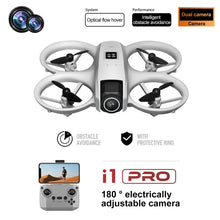 Load image into Gallery viewer, Mini Drone with Dual ESC Camera And Cool Light for Adults, Self Flying Drone that Follows You, 360° Flip, Gesture Photography/video recording
