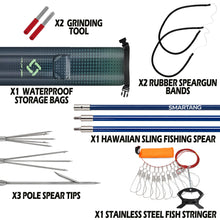 Load image into Gallery viewer, smartang 6ft Hawaiian Sling Fishing Spear Set,Travel Pole Spear
