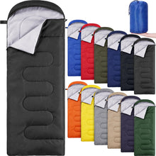 Load image into Gallery viewer, Junkin 12/36 Pcs Camping Sleeping Bags for Adult, Multicolor, 36 Pcs
