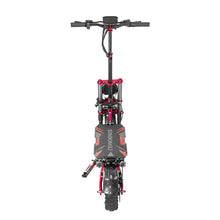 Load image into Gallery viewer, Electric Scooter with Seat, 11-inch Off-Road Tires, Dual Suspension, LED Display, Black and Red
