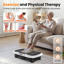 Load image into Gallery viewer, AXV Vibration Plate Fitness Platform Exercise Machine Vibrating Shaking Full Body Shaker Workout Vibrate Stand Shake Board Sport for Weight Loss Fat Burner for Gym Home Office
