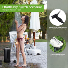 Load image into Gallery viewer, Aircity Solar Shower Bag, 20L/5 Gallon Solar Heating Camping Shower Bag
