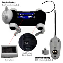 Load image into Gallery viewer, Electric Remote Control Robot Dog RC Mechanical Animal Vehicle Electronic Pets, DIY Installation, Dog Cat 2 Heads
