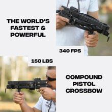 Load image into Gallery viewer, BALLISTA BAT Reverse Crossbow with 5-Bolt Magazine, 340 FPS, 150 lb
