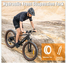 Load image into Gallery viewer, Electric Bike for Adult 1400W Peak, 48V 720WH Removable Battery, 72 Miles 28 MPH, 26&quot; Fat Tire Electric Mountain Bike
