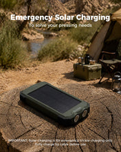 Load image into Gallery viewer, BLAVOR Solar Power Bank 10,000mAh Portable Wireless Charger for Cell Phones
