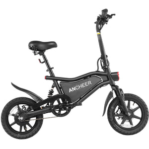 Folding Electric Bike for Adults, 374Wh Ebike, 20MPH Electric Bikes, 14" Foldable Electric Bicycle, 20-50 Miles Electric Bikes