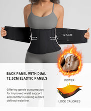 Load image into Gallery viewer, FeelinGirl Waist Trimmer Belt Body Shaper -  Black L
