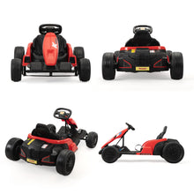Load image into Gallery viewer, 24V Electric Drifting Go Kart for Kids 4-16 Year, 7Ah Battery Powered Electric Car Ride on Toys, Electric Ride On Toy (red)
