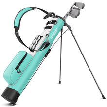 Load image into Gallery viewer, Findway Golf Stand Bag, Small Golf Bag for The Driving Range, Par 3 and Executive Courses, Lightweight Golf Club Carry Bag with Ball Holder and Pockets for Men Women
