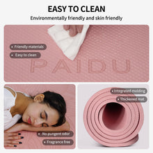 Load image into Gallery viewer, Extra Width ＆ Thick,Comfortable,Non-Slip Exercise Mat-Works Great on All Floor for Stretching,Yoga Studio,Gym or Home Workouts
