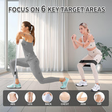 Load image into Gallery viewer, HIMESPORNER 9 PCS Fabric Resistance Bands Set for Working Out-Grey and Black
