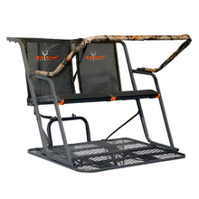 Load image into Gallery viewer, BIG GAME Spector XT 2-Person Ladder Whitetail Deer Elk Mule Above Hunting Outdoors Flex-Tek Seats 17' Tall Tree Stand
