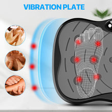 Load image into Gallery viewer, Vibration Plate Exercise Machine for Lymphatic Drainage Weight Loss, Whole Body Workout Vibration Fitness Platform ,Home Training Equipment ,Sport Gym for Weight Loss Fat Burner for Women Men
