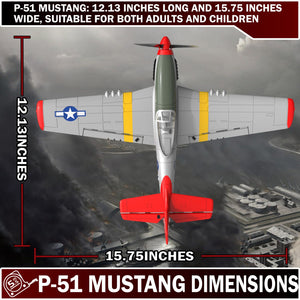 Remote Control Aircraft Plane, RC Plane with 3 Modes for Easy U-Turns and Control for Adults & Kids