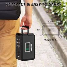 Load image into Gallery viewer, HOWEASY Portable Power Station 120W, 24000mAh Camping Solar Generator
