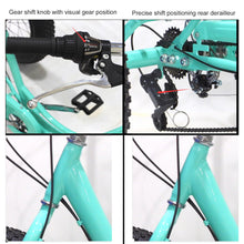 Load image into Gallery viewer, White, Adult Tricycle Fat TIRE, 3-Wheels Cruiser Bicycle with Big Basket, Bikes for Recreation, Shopping
