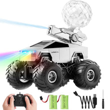 Load image into Gallery viewer, Remote Control Car RC Truck - 1:16 Amphibious Fast Car with Water Cannon and 2.4GHz Remote Control, Max 22KM/H Speed, 4WD Cyber Toy
