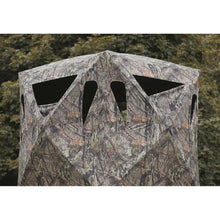 Load image into Gallery viewer, Guide Gear 6' Quad Pod Hunting Tower Blind, 2-3 Man Stand Elevated, Hunting Gear Equipment Accessories, 6x6' Mossy Oak Country Roots
