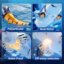 Load image into Gallery viewer, 2.4Ghz Remote Control Shark Toys for Kids 3 4 5 6 7 Years Old, 1:18 Scale High Simulation Shark for Pool, Bath Toys for Toddlers
