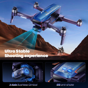 Drone with 8K Camera for Adults, 3-Axis Gimbal Drone with 4K/30fps Video