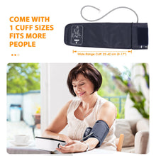 Load image into Gallery viewer, Blood Pressure Machine, Automatic Upper Arm Blood Pressure Monitor with 2x199 Readout, 4.5 Inch Backlit Large Screen Adjustable Large Cuff 9 to 17 Inches - Arrhythmia and Home Hypertension Detector
