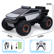 Load image into Gallery viewer, Remote Control Pickup Truck Style Toy car,1:12 Scale with Alloy Shell Lights and Sounds, 2.4GHz All Terrain Toy Car
