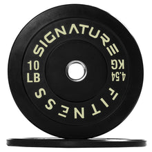 Load image into Gallery viewer, Fitvids Barbell 2-Inch Olympic Bumper Weight Plates Set – 10 lbs – Colored
