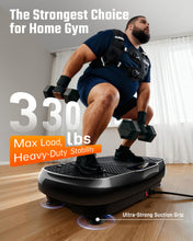 Load image into Gallery viewer, Vibration Plate Exercise Machine, 3D Whole Body Vibration Platform for Lymphatic Drainage and Muscle Recovery, 450-lb Capacity Fitness Machine with Bluetooth Speaker and LED Display for Home Gym
