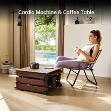 Load image into Gallery viewer, KINGSMITH Water Rowing Machines for Home - Walnut
