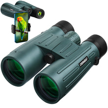 Load image into Gallery viewer, 18x56 UHD Binoculars for Adults High Powered with Upgraded Phone Adapter, Wide Field of View Binoculars with Clear Low Light Vision, Lightweight Waterproof Binocular for Bird Watching Travel Cruise
