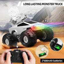 Load image into Gallery viewer, Remote Control Car RC Truck - 1:16 Amphibious Fast Car with Water Cannon and 2.4GHz Remote Control, Max 22KM/H Speed, 4WD Cyber Toy

