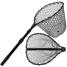 Load image into Gallery viewer, SEASPRO Black Collapsible Rubber Net – Aluminum, Lightweight, Extendable
