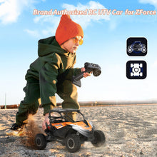 Load image into Gallery viewer, Remote Control Car All Terrain for Zforce, 4WD Off Road UTV Trucks with 3 Speed and LED Bodylight, 1:12 Scale Electric RC, 2 Batteries Included
