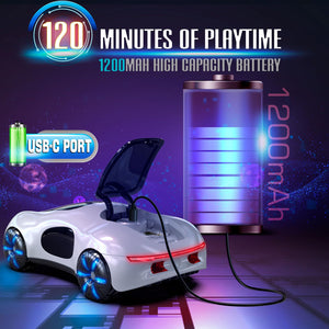 Sensing Remote Control Car, Drift RC Stunt Car with Light Spray & Sound, 2.4GHz Hobby RC Cars Toy for Kids