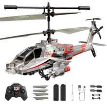 Load image into Gallery viewer, XIKOTEC RC Helicopter, Remote Control Helicopter Toy for Kids (Silvery)
