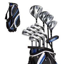 Load image into Gallery viewer, Precise S7 - Men's Golf Club Set - Blue, Tall Size +1" for 6'1" and Above!
