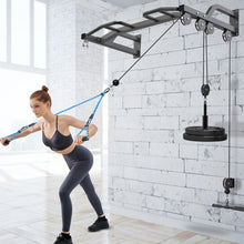 Load image into Gallery viewer, Kipika 48" Cable Pulley System Ceiling Mounted Pull Up Bar
