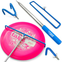 Load image into Gallery viewer, Rogue Iron Sports Disc Golf Retriever Pole Telescoping Disc Golf Accessories Grabber 16 inches to 16ft (Blue, 1, Inches, 1, Inches, 1, Inches, 16.00, Inches, 1, Inches)
