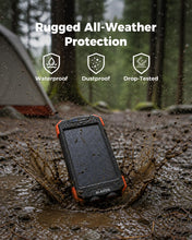 Load image into Gallery viewer, BLAVOR Solar Power Bank 10,000mAh Portable Wireless Charger for Cell Phones
