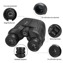 Load image into Gallery viewer, Occer 12x25 Compact Binoculars for Adults and Kids
