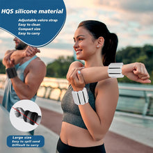 Load image into Gallery viewer, Wrist and Ankle Weights for Women &amp; Men 2 Pack (1lb Each) (Grey)
