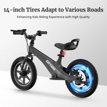 Load image into Gallery viewer, Electric Balance Bike for Kid, 14&quot; Pneumatic Tire, Max 15.5Miles and 36V 250W Kids&#39; Balance Bikes and Adjustable Seat
