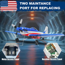 Load image into Gallery viewer, Ready to Fly Aerobatic Aircraft, Easy Control for Beginners, P51 Mustang RC Airplane for Adults Blue-Red
