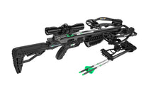 Load image into Gallery viewer, CenterPoint Hellion 400 FPS 185 LBS Compound Crossbow - 8 Inch Cocked Ultra Compact with CNC Aluminum Rails
