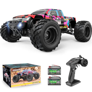 1:12 Scale RC Cars 903 RC Monster Truck, 38 km/h Speed Hobby Fast RC Cars for Kids and Adults Toy Gifts, 2.4 GHz 4WD