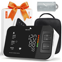 Load image into Gallery viewer, Blood Pressure Monitors for Home Use with Bag FSA&amp;HSA Eligible,One-Touch Automatic Measurement with Large LED
